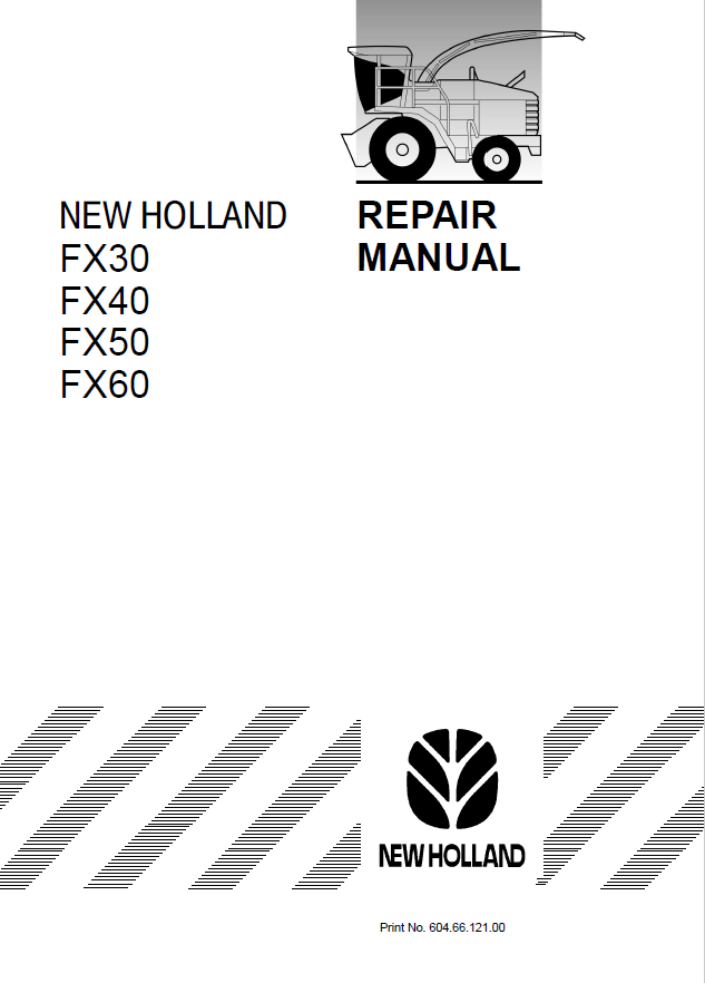 FX 成功法則‼️  マニュアル New Holland FX 30 40 50 60 Harvesters Download Repair Manuals